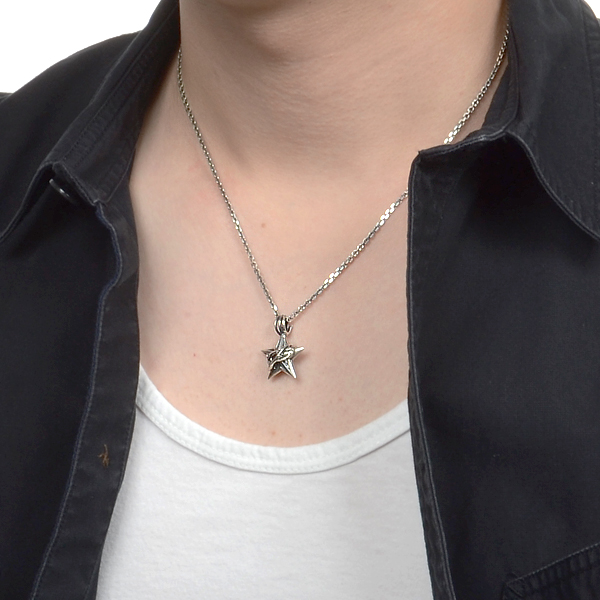 シルバーネックレス