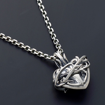 シルバーネックレス