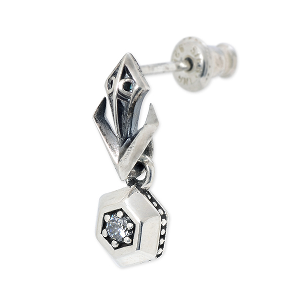 M'S COLLECTION シルバーピアス(片耳用)