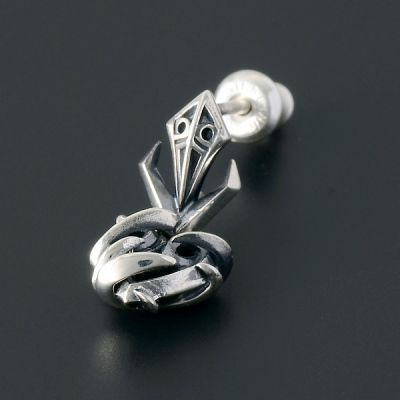 シルバースタッドピアス(片耳用)