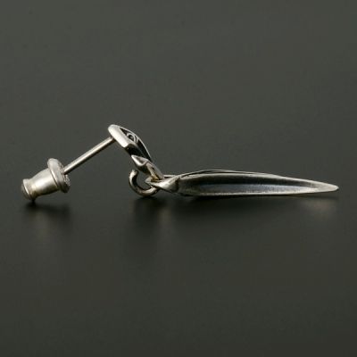 シルバースタッドピアス(片耳用)