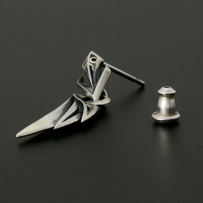 シルバースタッドピアス(片耳用)