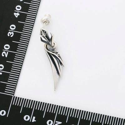 シルバースタッドピアス(片耳用)