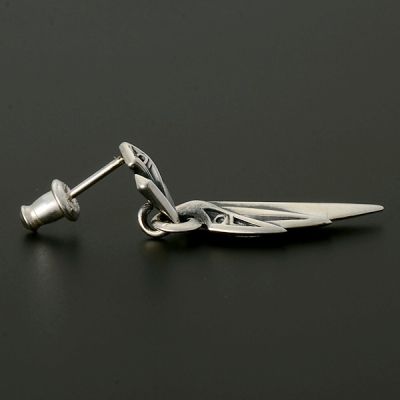 シルバースタッドピアス(片耳用)