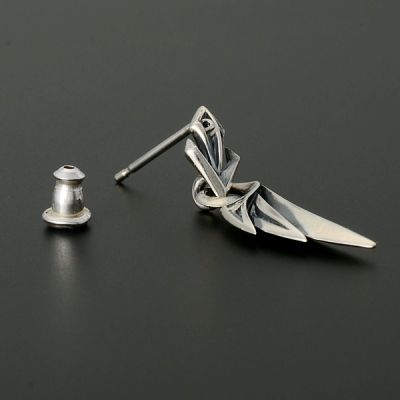 シルバースタッドピアス(片耳用)