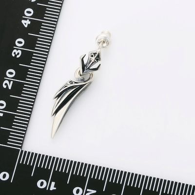 シルバースタッドピアス(片耳用)