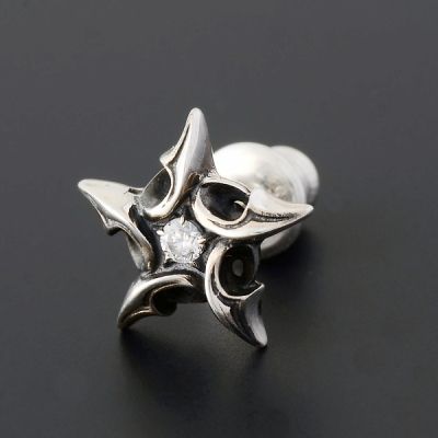 シルバースタッドピアス(片耳用)