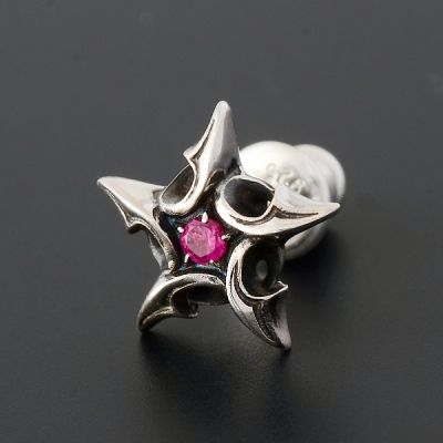 シルバースタッドピアス(片耳用)