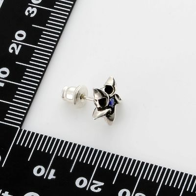 シルバースタッドピアス(片耳用)