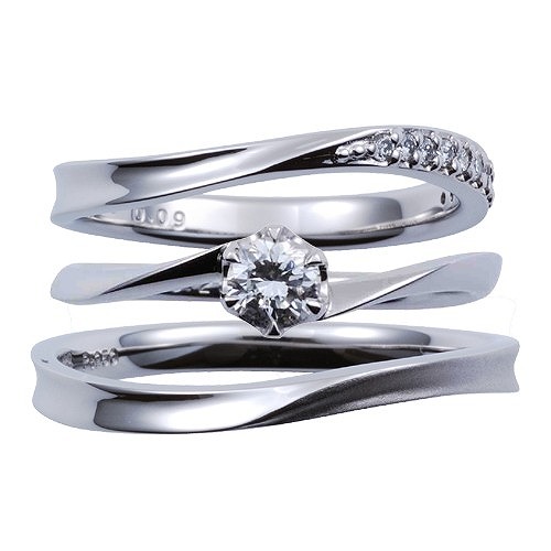 プラチナエンゲージリング