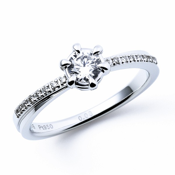 THE KISS Anniversary プラチナエンゲージリング