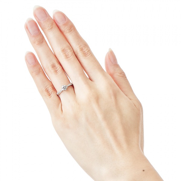 プラチナエンゲージリング