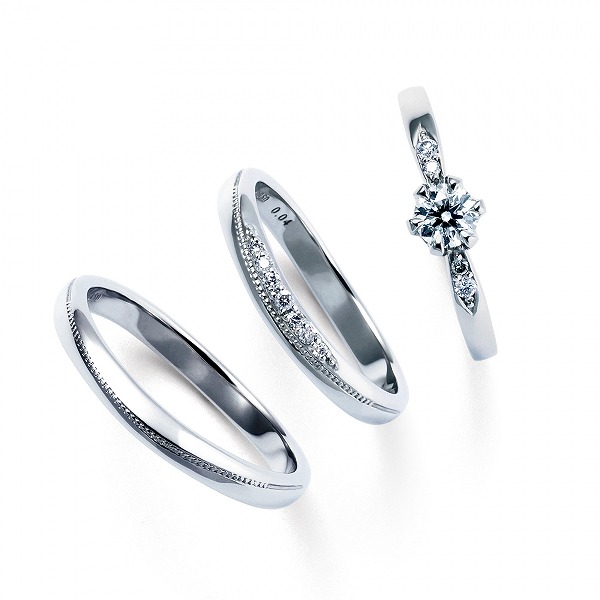 プラチナエンゲージリング