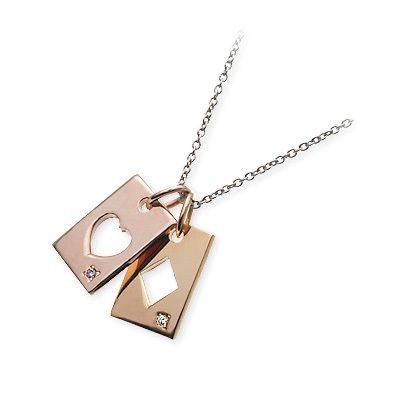 me. シルバーネックレス