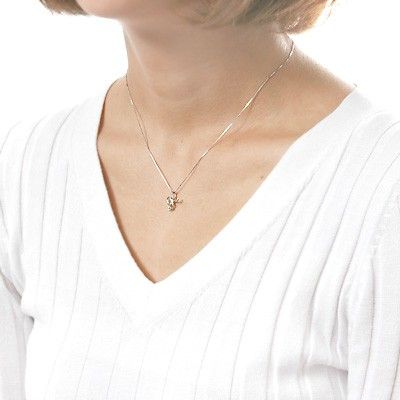 ホワイトゴールドネックレス