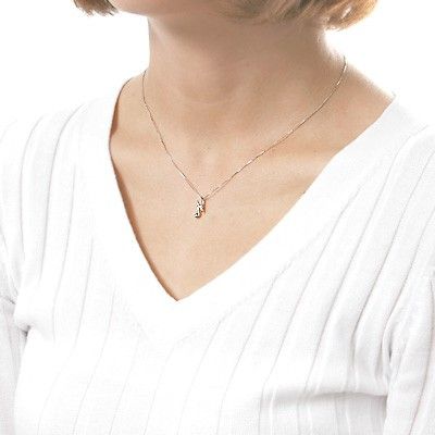 ホワイトゴールドネックレス