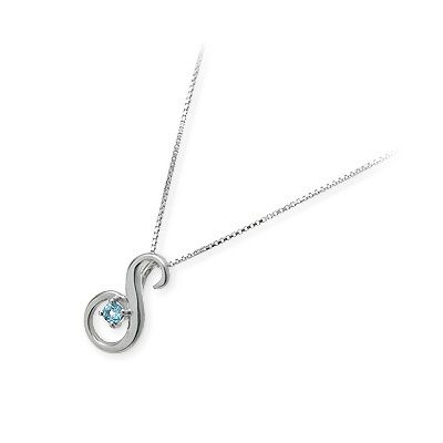 me. ホワイトゴールドネックレス