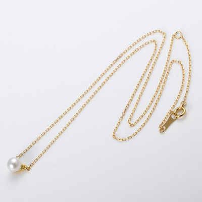 イエローゴールドネックレス