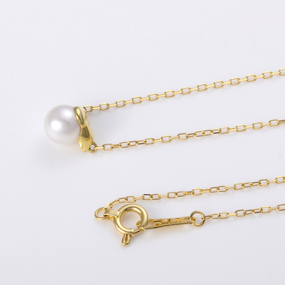 イエローゴールドネックレス