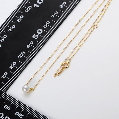 イエローゴールドネックレス