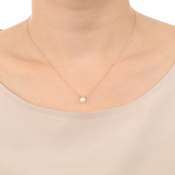 イエローゴールドネックレス