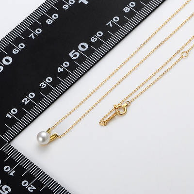 イエローゴールドネックレス