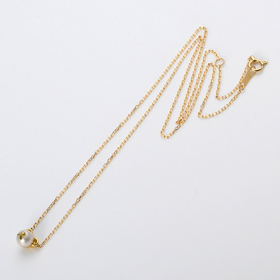 イエローゴールドネックレス