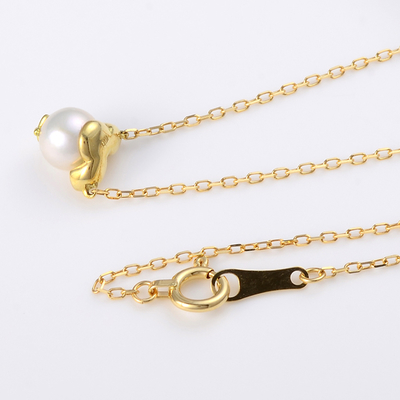 イエローゴールドネックレス