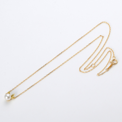 イエローゴールドネックレス