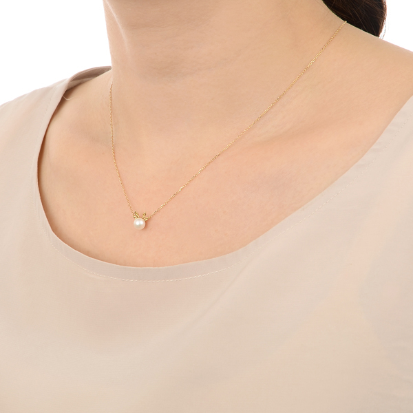 イエローゴールドネックレス