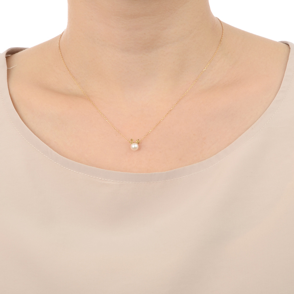 イエローゴールドネックレス