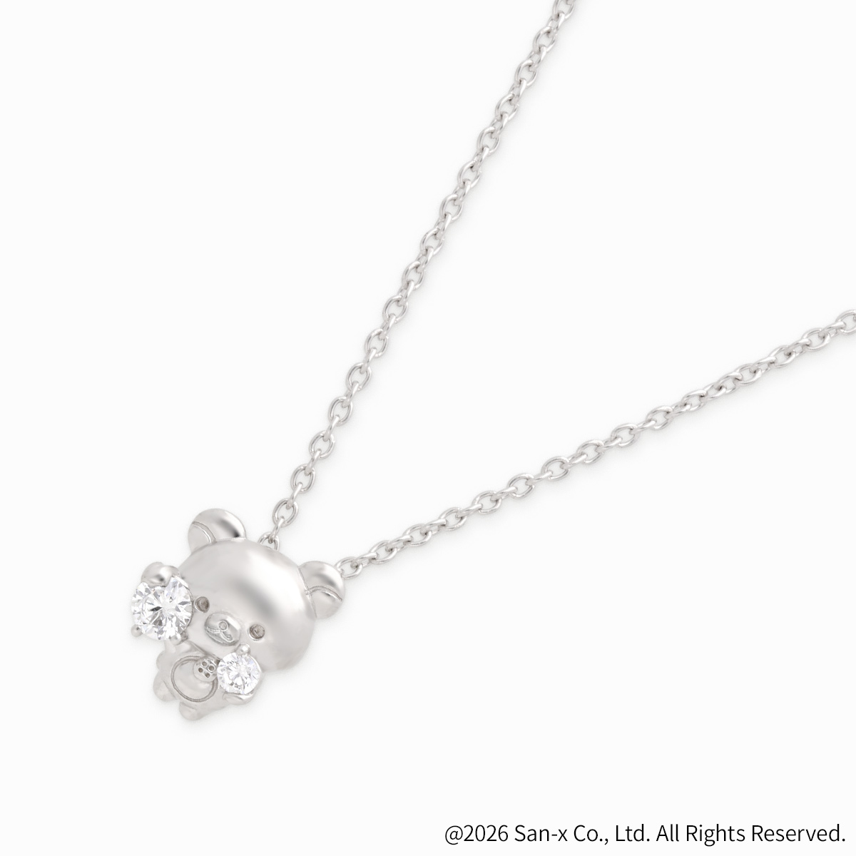 Rilakkuma シルバーネックレス