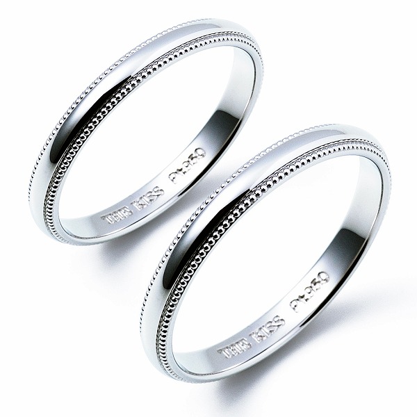 THE KISS Anniversary プラチナマリッジリング