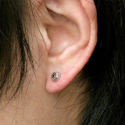 シルバースタッドピアス(片耳用)