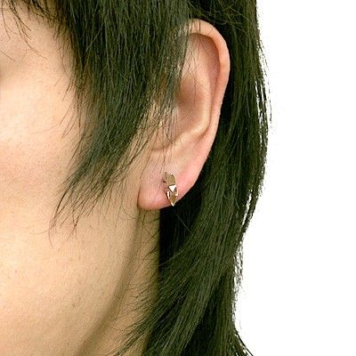 シルバースタッドピアス(片耳用)