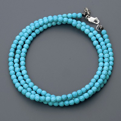 ビーズ・ストーンネックレス