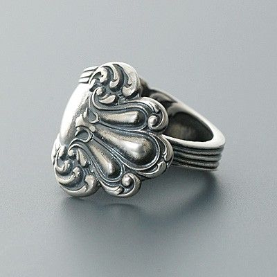 シルバーピンキーリング