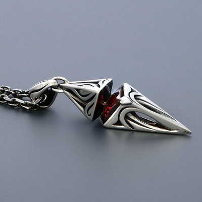 シルバーネックレス