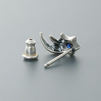 シルバースタッドピアス(片耳用)