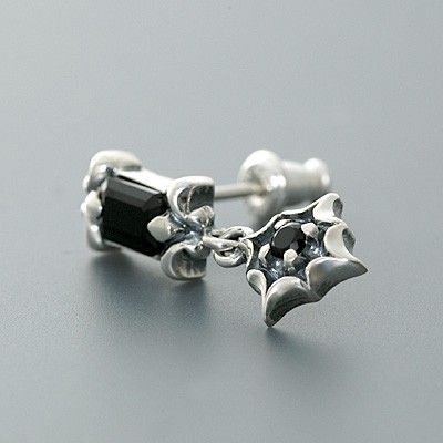 シルバースタッドピアス(片耳用)