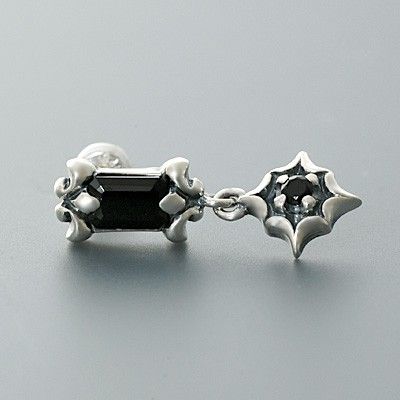 シルバースタッドピアス(片耳用)