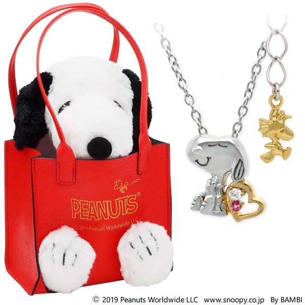 スヌーピー (SNOOPY) シルバーネックレス