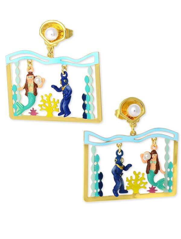 N2 by Les Nereides ブラスピアス