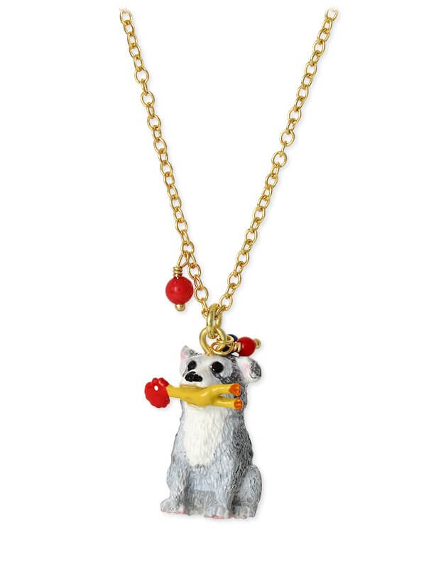 N2 by Les Nereides ブラスネックレス