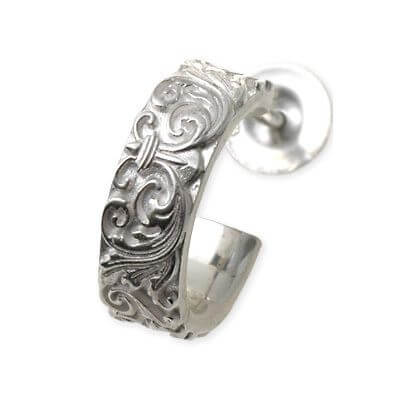 AQUA SILVER シルバーピアス(片耳用)