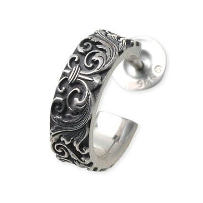 AQUA SILVER シルバーピアス(片耳用)