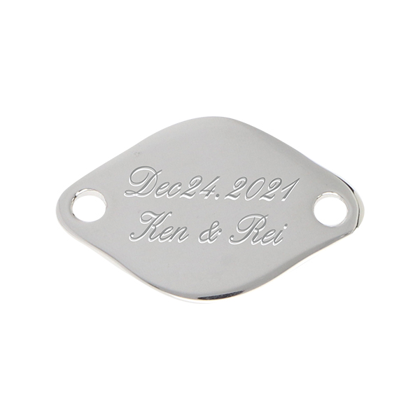 手袋用刻印プレート（ペア価格）