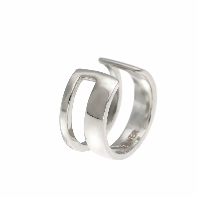 AQUA SILVER シルバーイヤーカフ