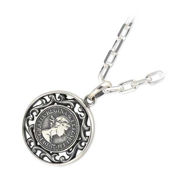 AQUA SILVER シルバーネックレス