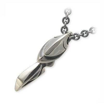 Ijeluna-homme シルバーネックレス